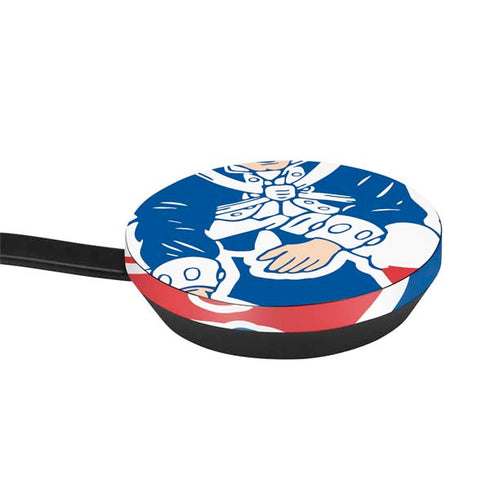 NFL New England Patriots Retro Logo Google Stadia Controller Skin